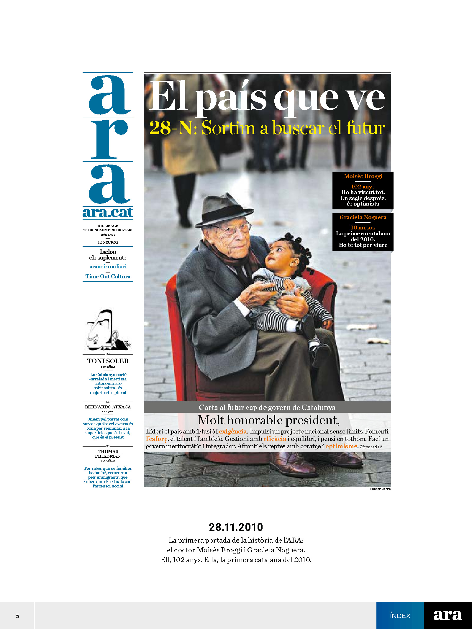 Les portades d'una dècada 1
