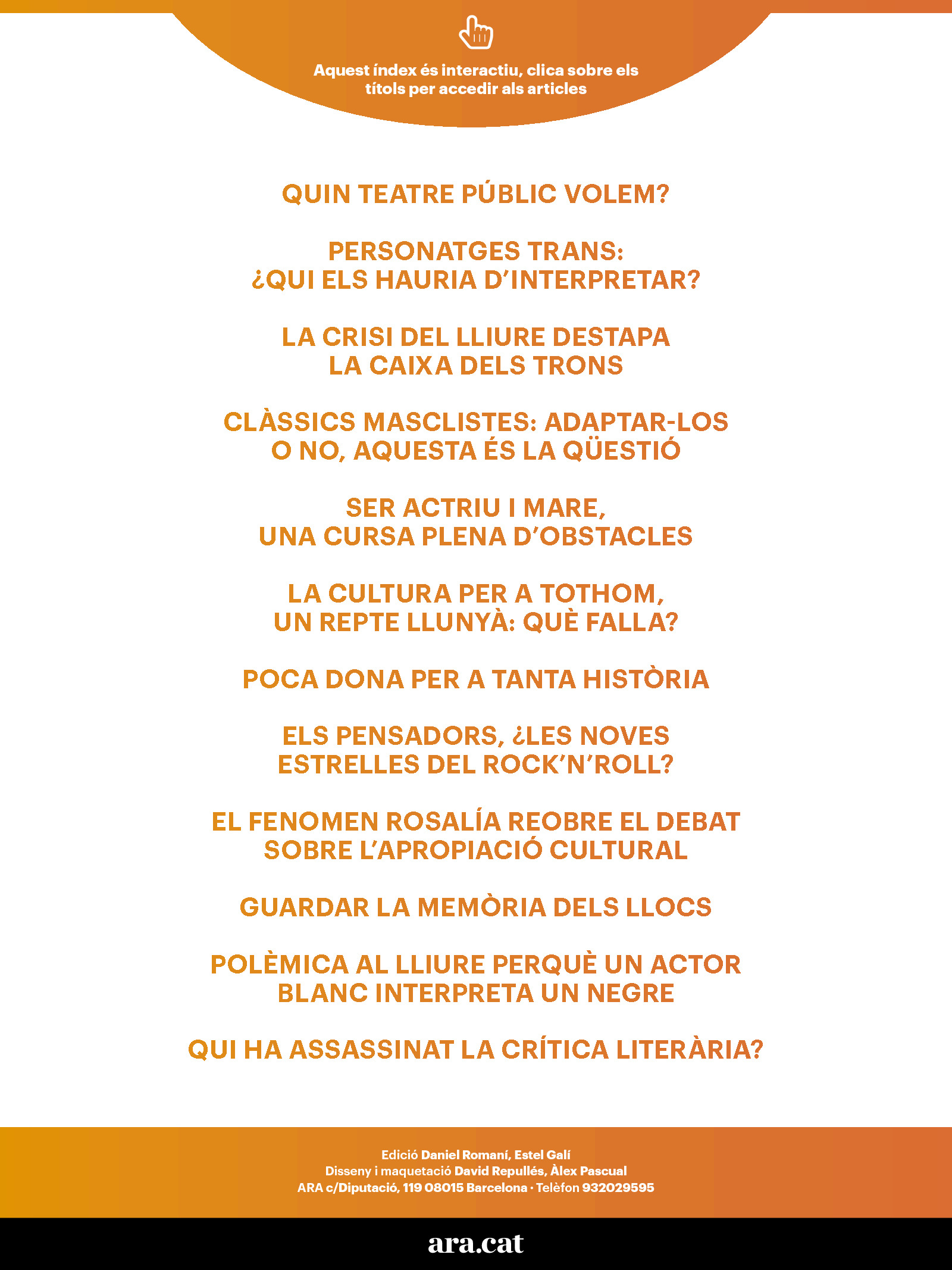 Els grans debats culturals 2