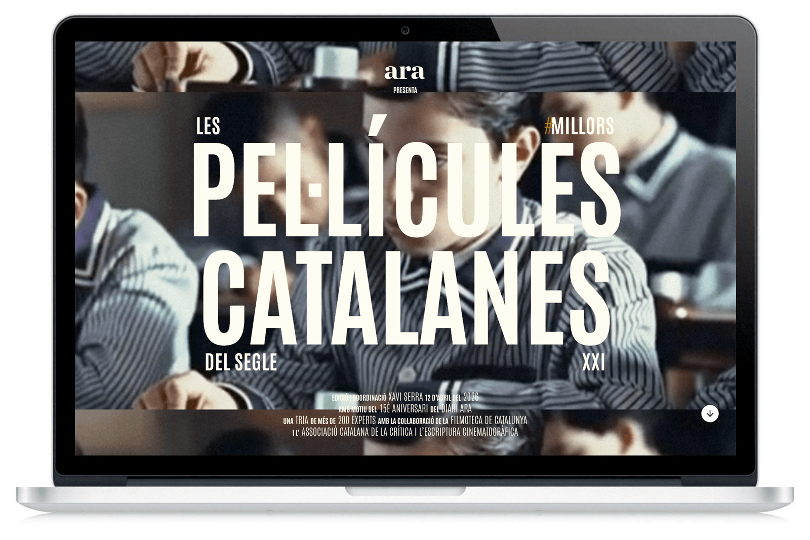 Captura de pantalla de "Cinema Català" 1