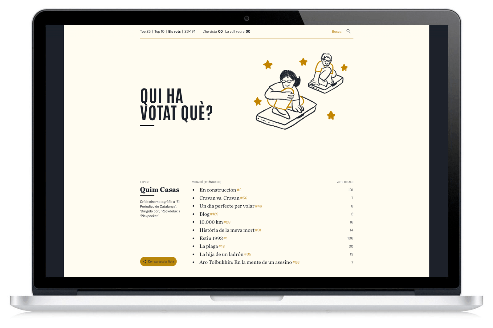 Captura de pantalla de "Cinema Català" 3