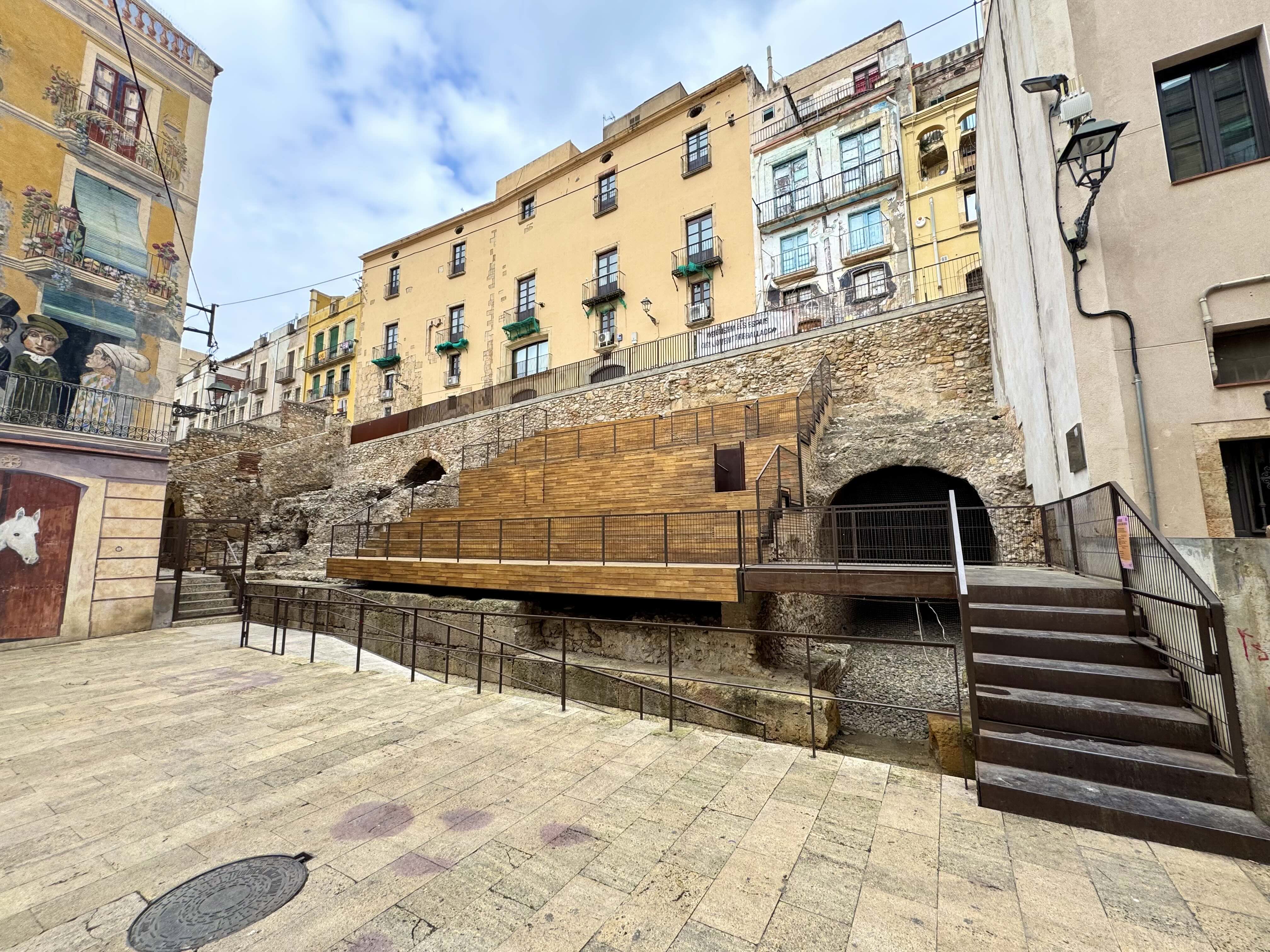 Una de les parts del circ, on les famílies més poderoses de la ciutat, com la de Fulvia Celera, tindrien reservats uns seients. / A.F.