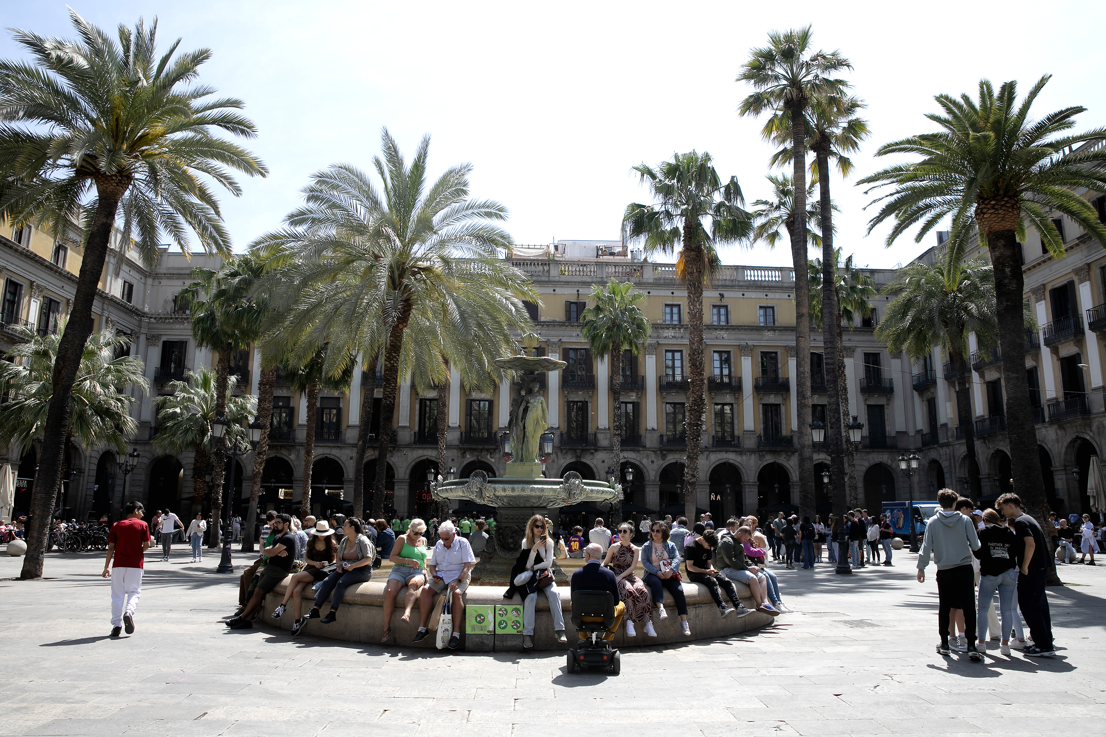 La Plaça Reial (Barcelona) 